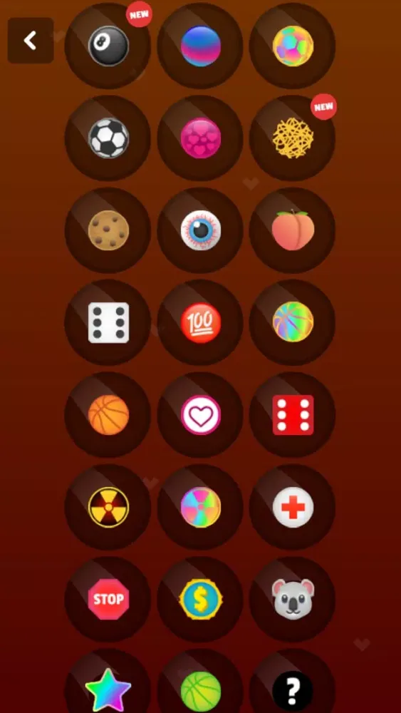 Capturas de tela do Ball Tumble