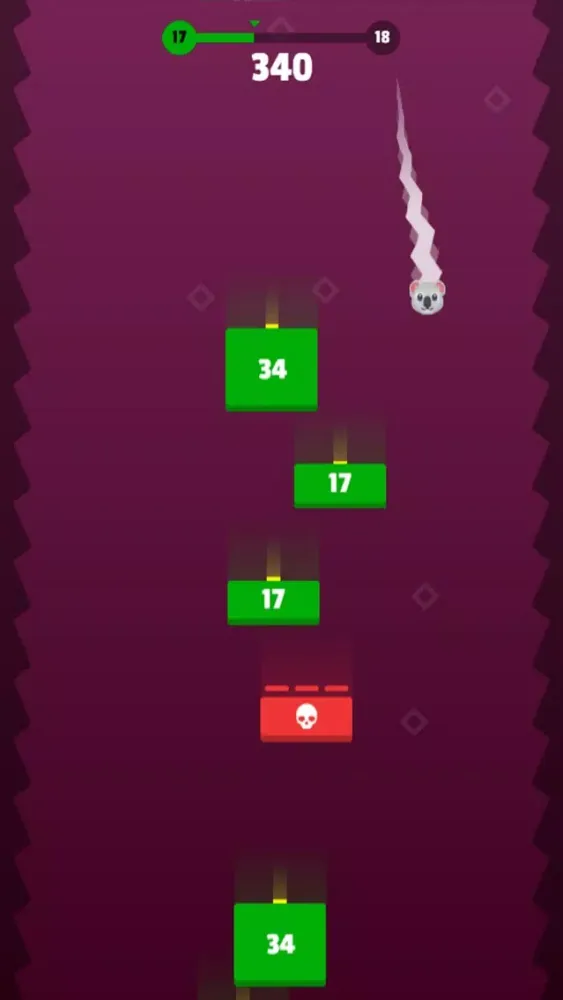 Capturas de tela do Ball Tumble