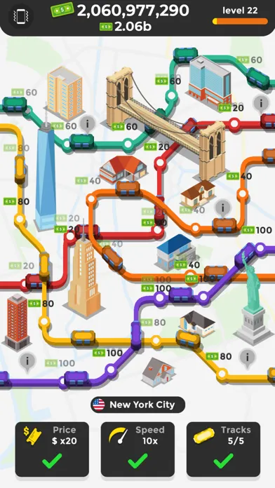 Subway Idle スクリーンショット
