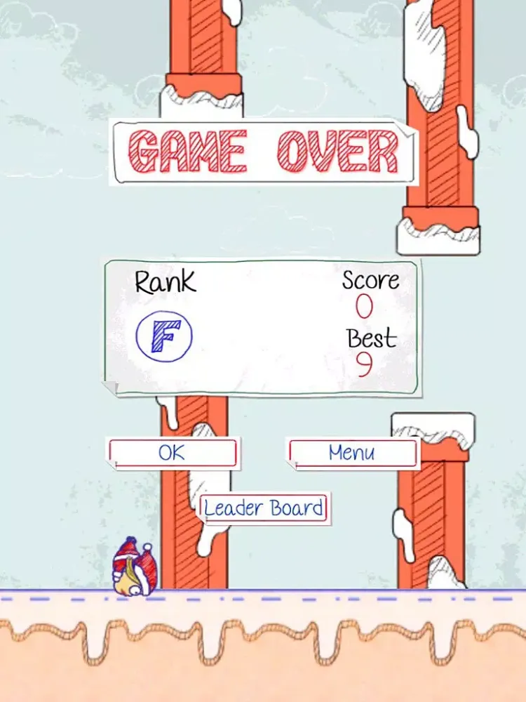 Flappy Doodle Santa Claus: Happy Christmas iPad  স্ক্রিনশট