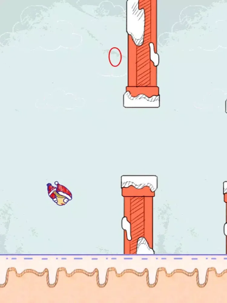 Flappy Doodle Santa Claus: Happy Christmas iPad  স্ক্রিনশট