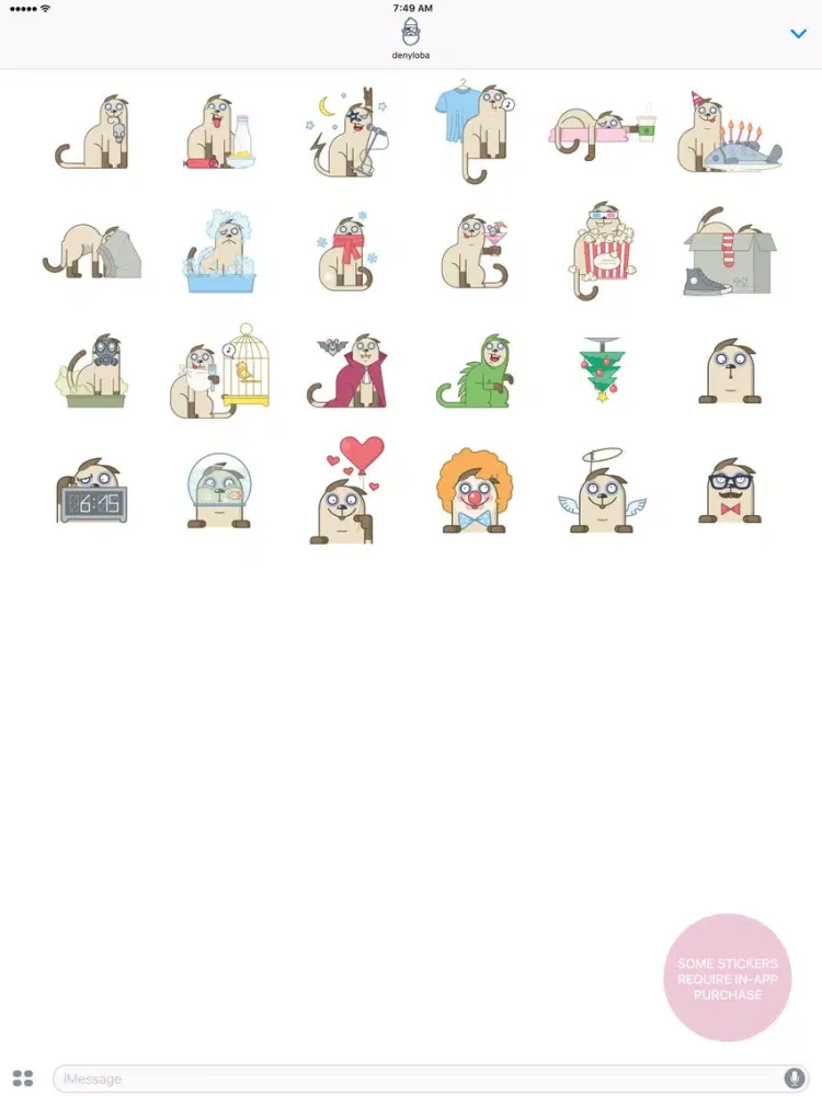 Ảnh chụp màn hình của Fester The Cat iPad 