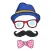 Hipsters Stamps