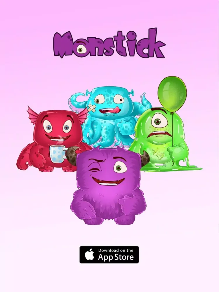 ภาพหน้าจอของ Monstick iPad 