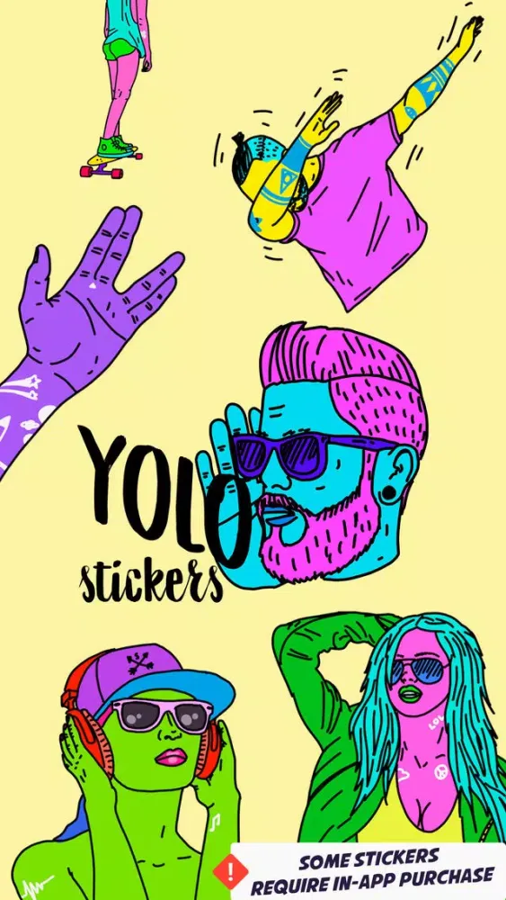 YOLO Stickers应用截图