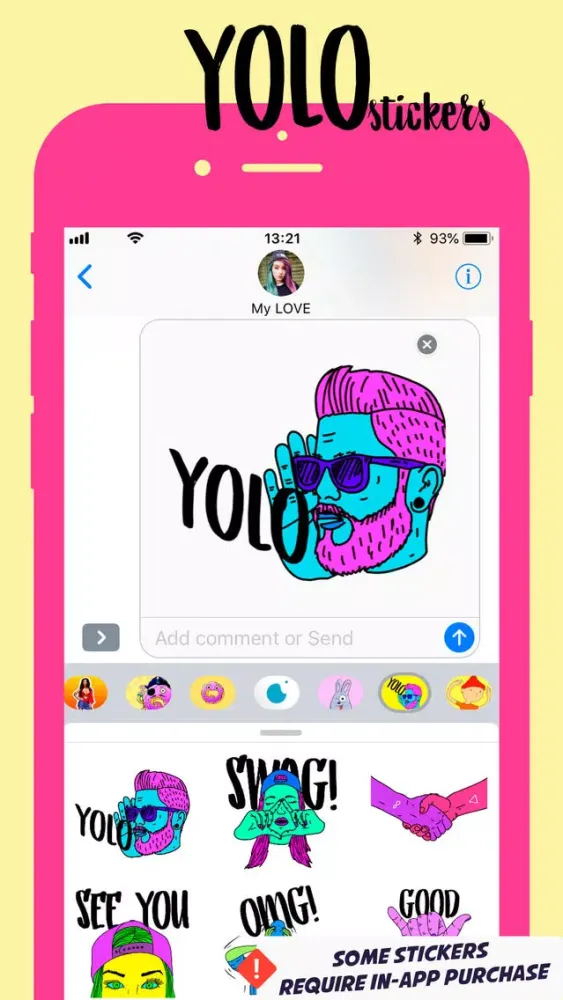 YOLO Stickers应用截图