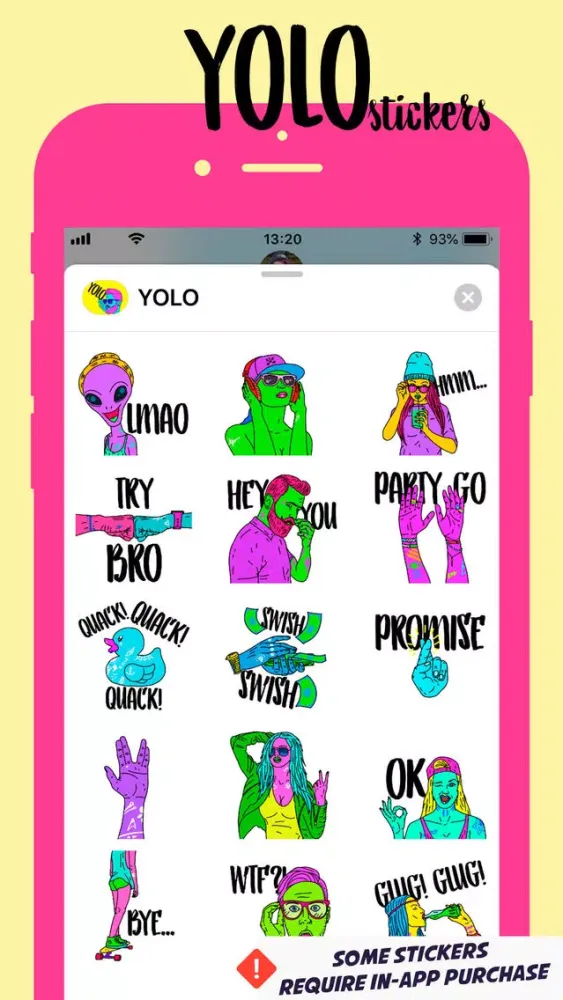 YOLO Stickers应用截图