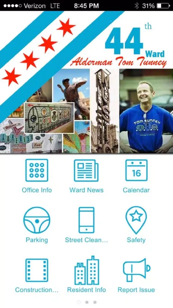 Capturas de pantalla de Alderman Tom Tunney - 44th Ward