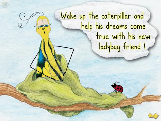 The Caterpillar & the Ladybug iPad  Screenshots