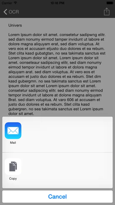 English OCR Ekran Görüntüleri