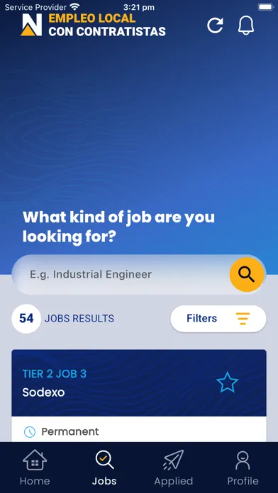 Capturas de pantalla de Empleo local - Newmont