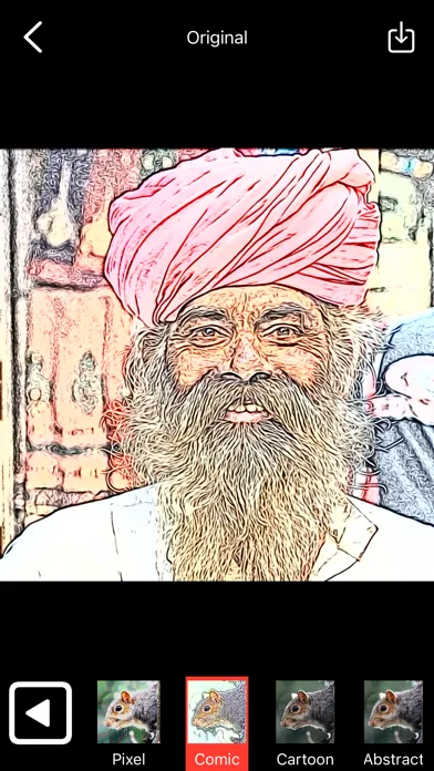 Videotoon - video to cartoon Screenshots