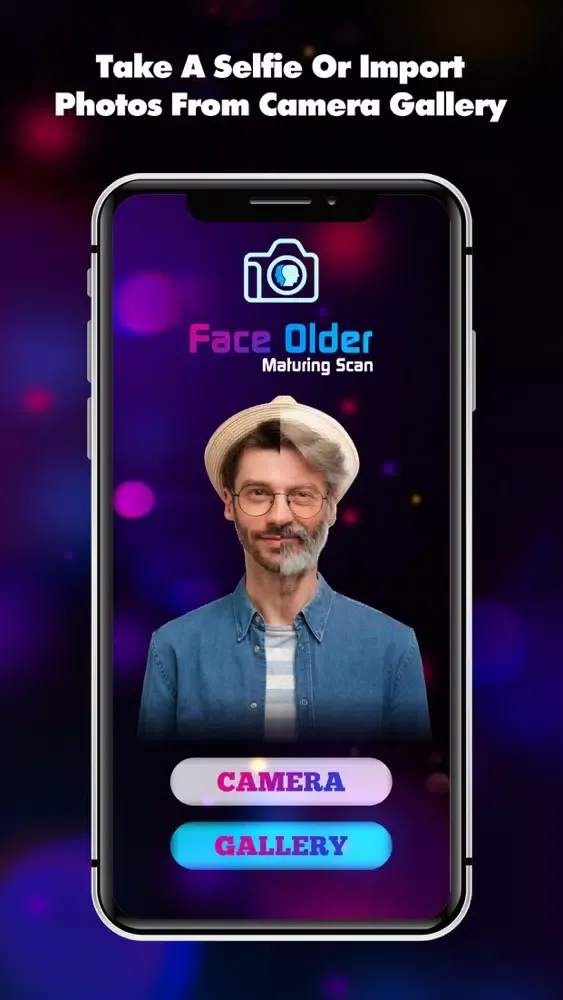 تصاویر Face Older - Maturing Scan