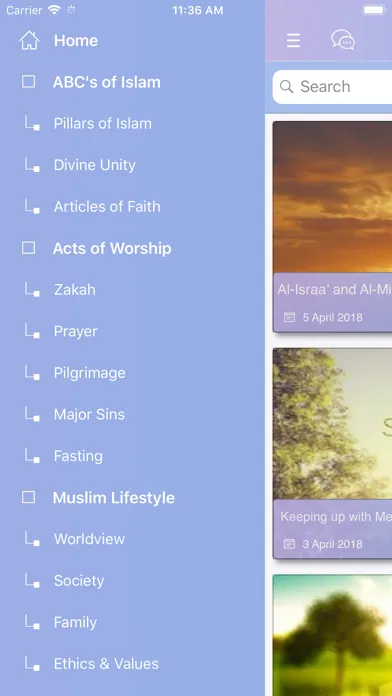 New Muslims' App应用截图