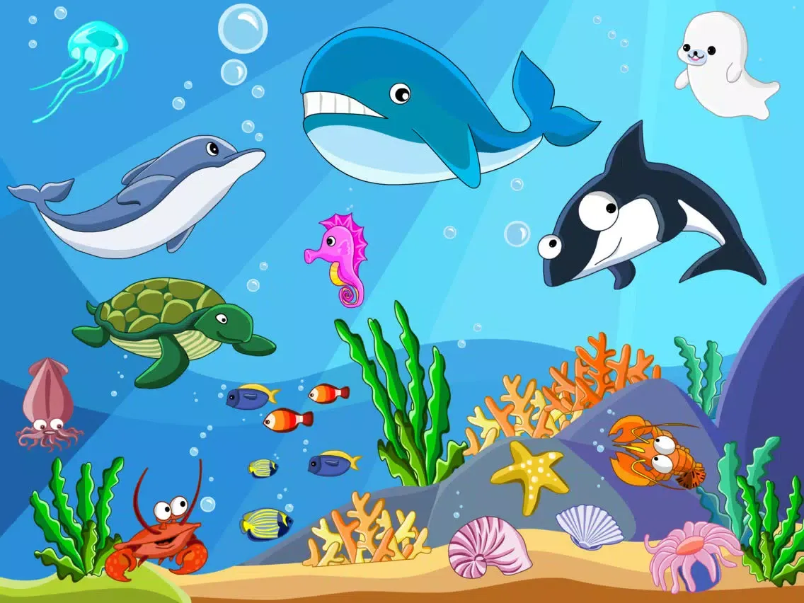 Shape Puzzle HD - Word Learning Game for Kids iPad 应用截图