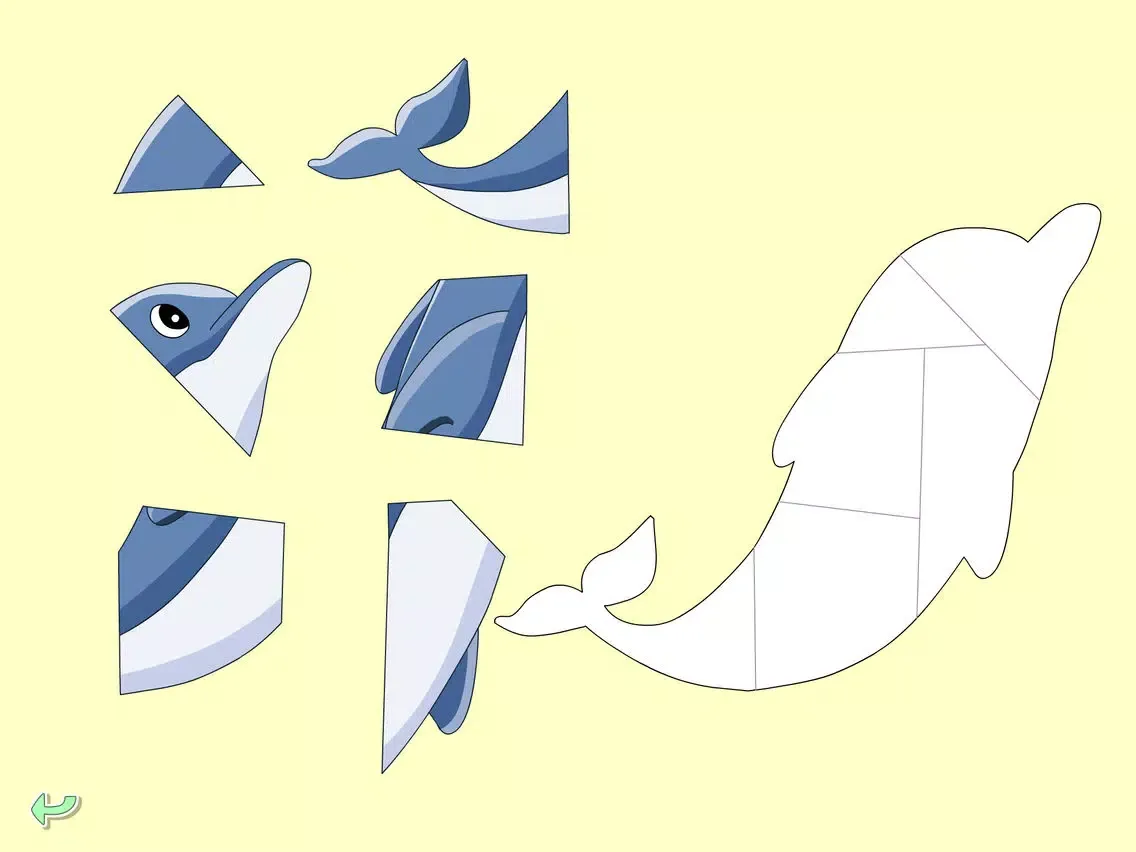 Shape Puzzle HD - Word Learning Game for Kids iPad 应用截图