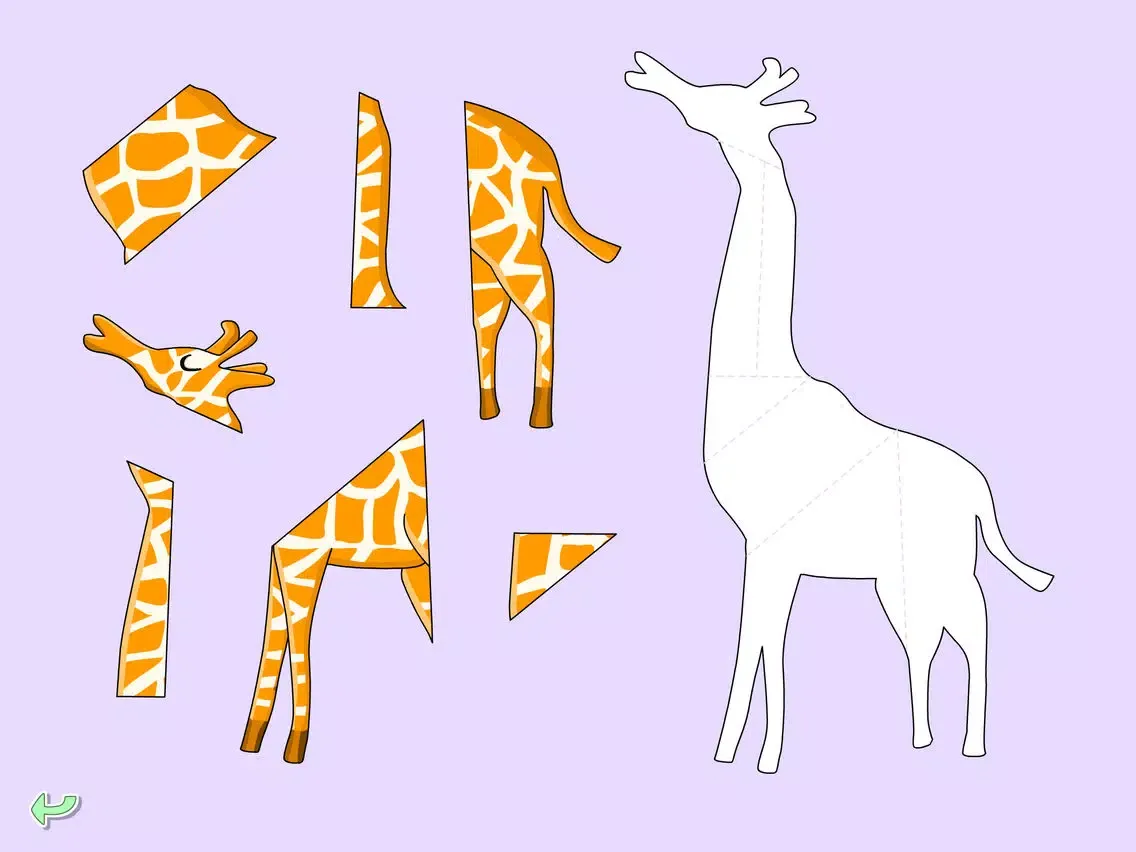 Shape Puzzle HD Free - Word Learning Game for Kids iPad  स्क्रीनशॉट