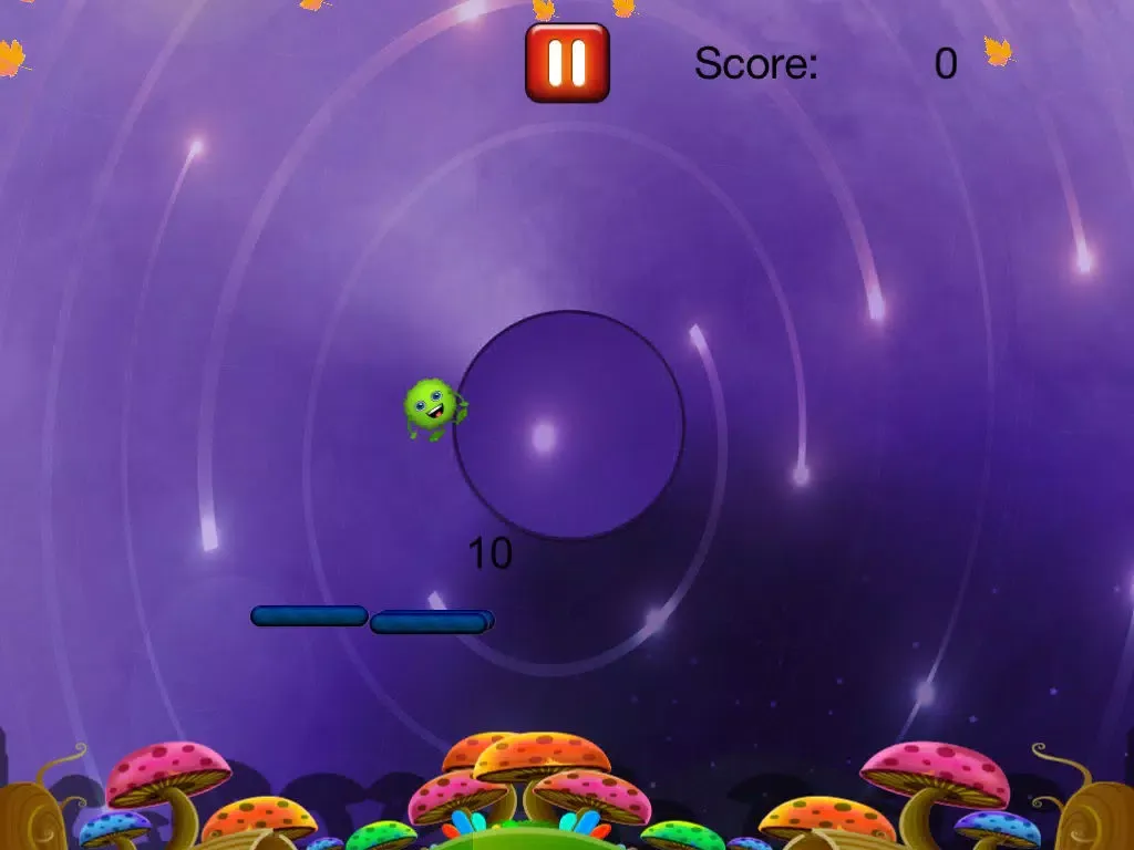 Capturas de tela do Bounce Cute Monster Free iPad 