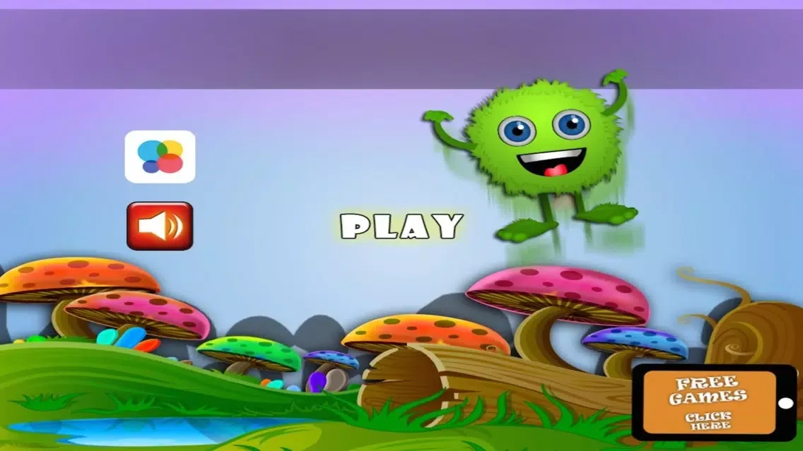 Capturas de tela do Bounce Cute Monster Free