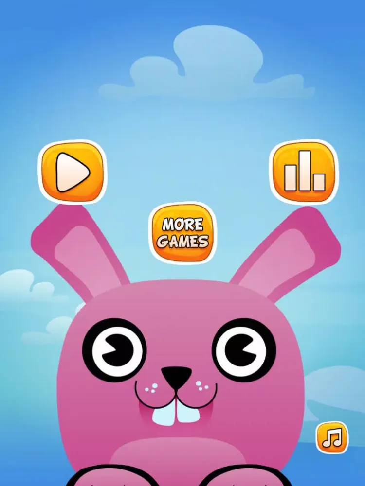 Pink Bunny Jump Free iPad  سکرین شاٹس