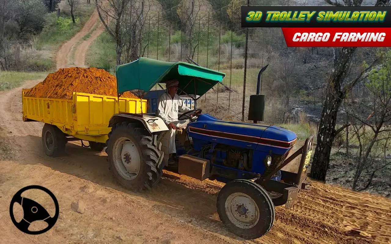 Tractor Trolley Farming Drive Screenshots