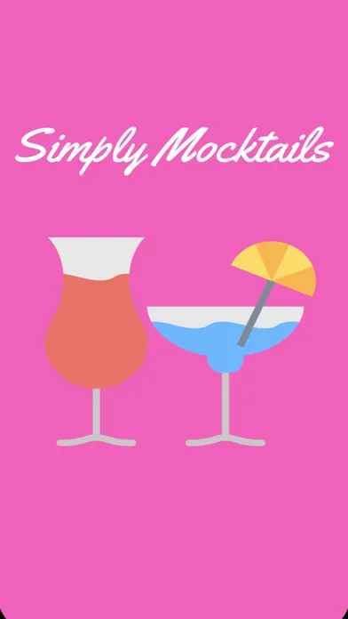 Tangkapan skrin Simply Mocktails