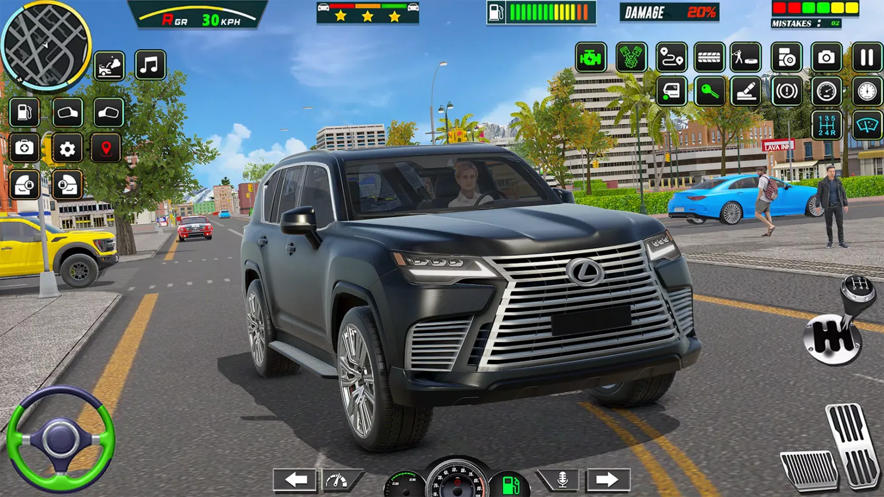 Capturas de pantalla de Car Driving Games : City Car