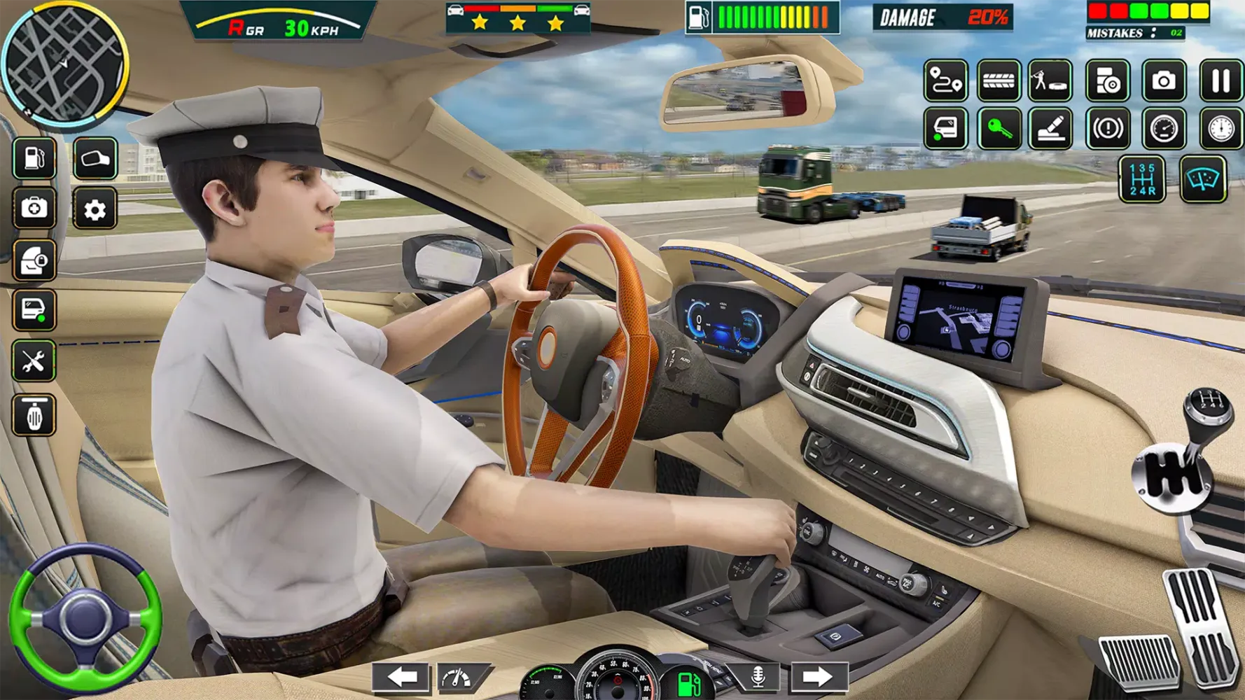 Capturas de pantalla de Car Driving Games : City Car