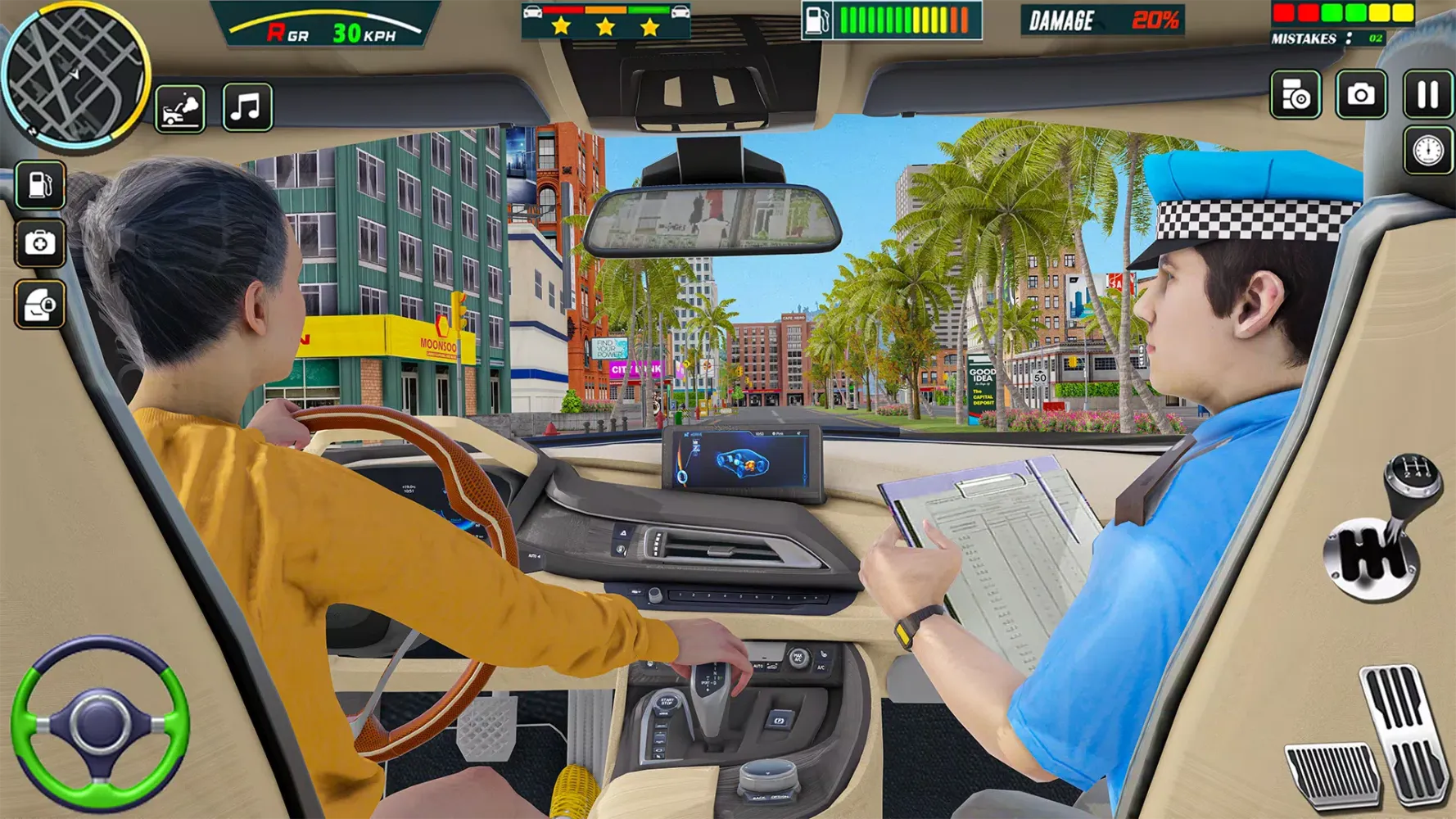 Capturas de pantalla de Car Driving Games : City Car