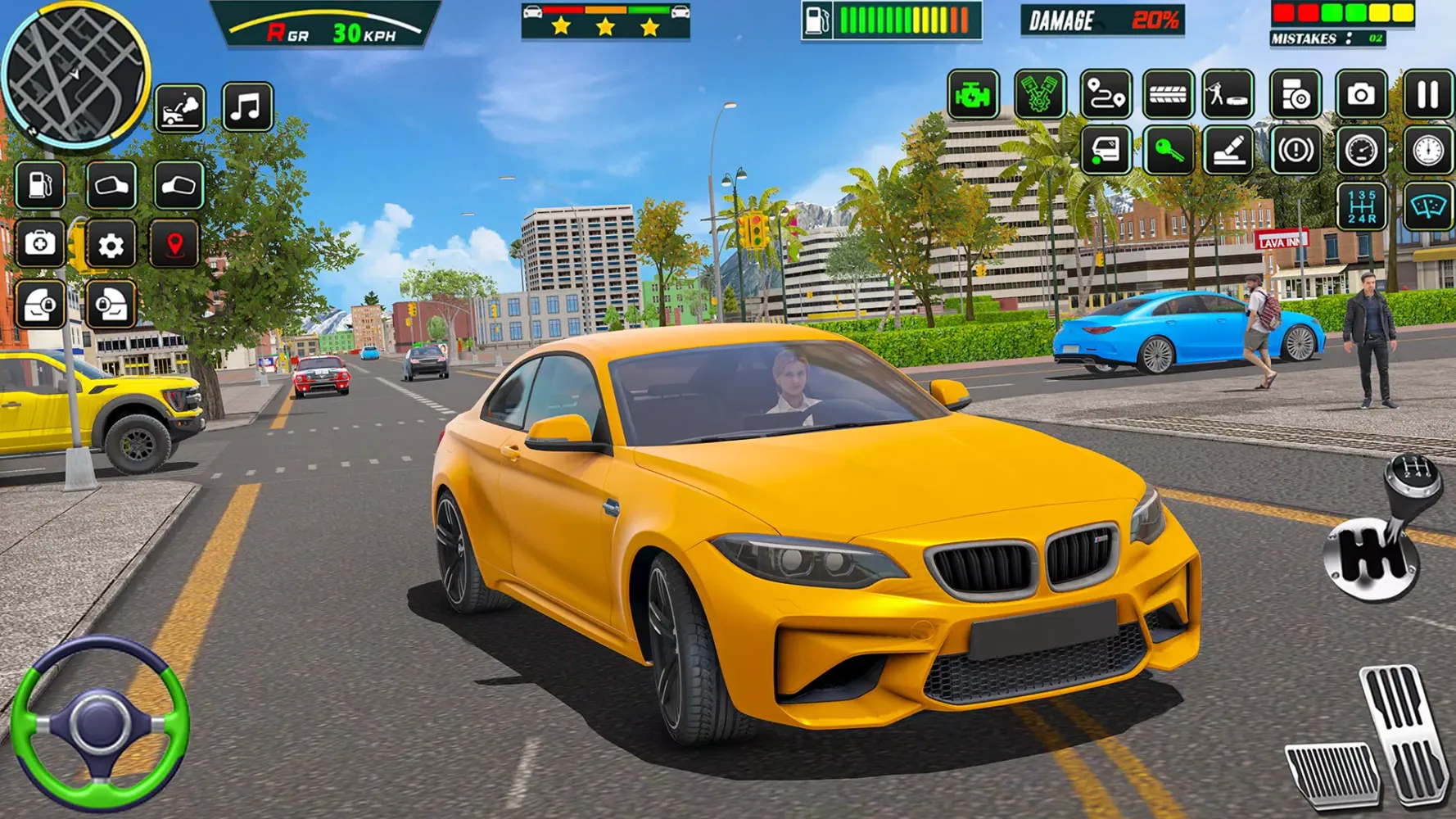 Capturas de pantalla de Car Driving Games : City Car