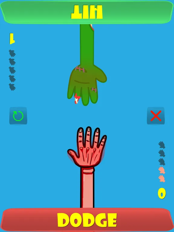 Capturas de tela do Red Hands - Two Player Game iPad 