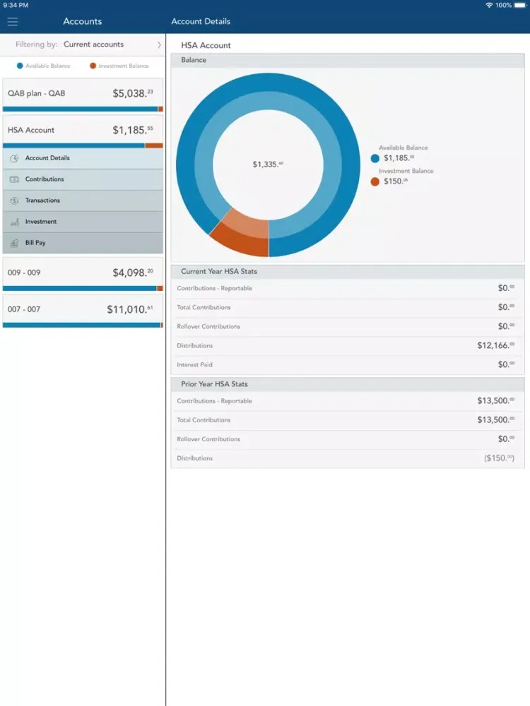 Newport Group Flex Benefits iPad  سکرین شاٹس