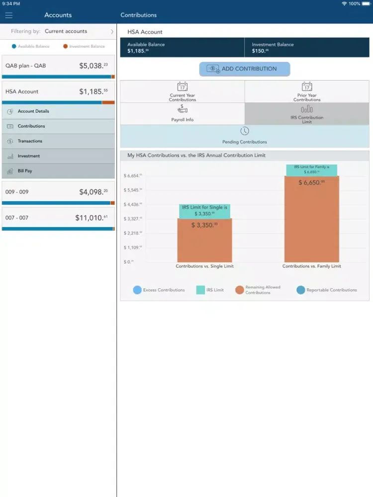 Newport Group Flex Benefits iPad  سکرین شاٹس
