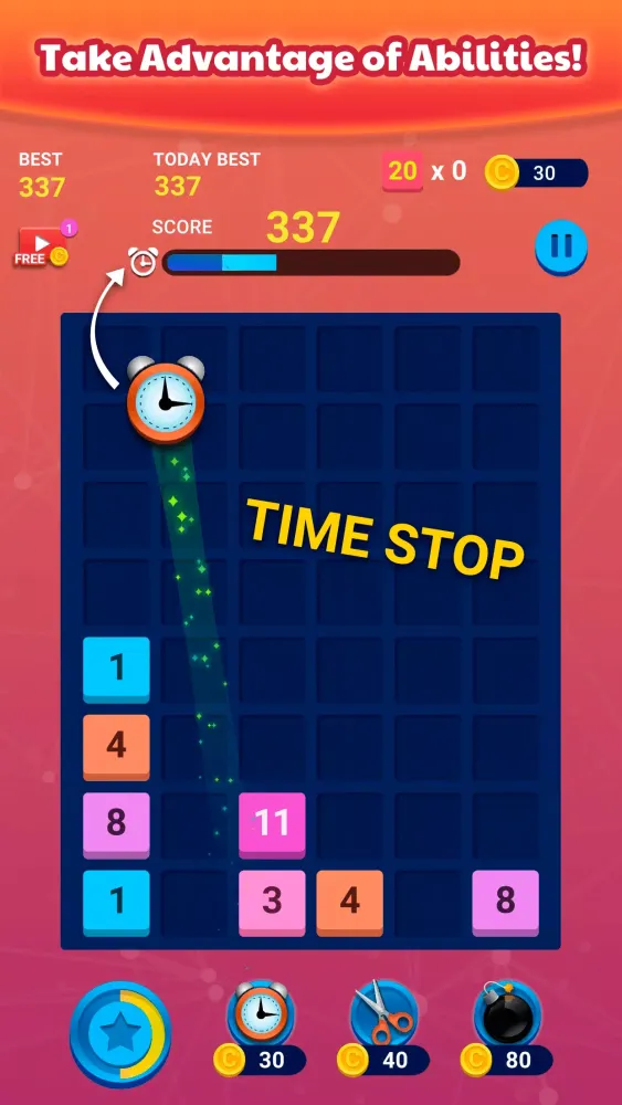 Merge Block: Number Merge Game应用截图