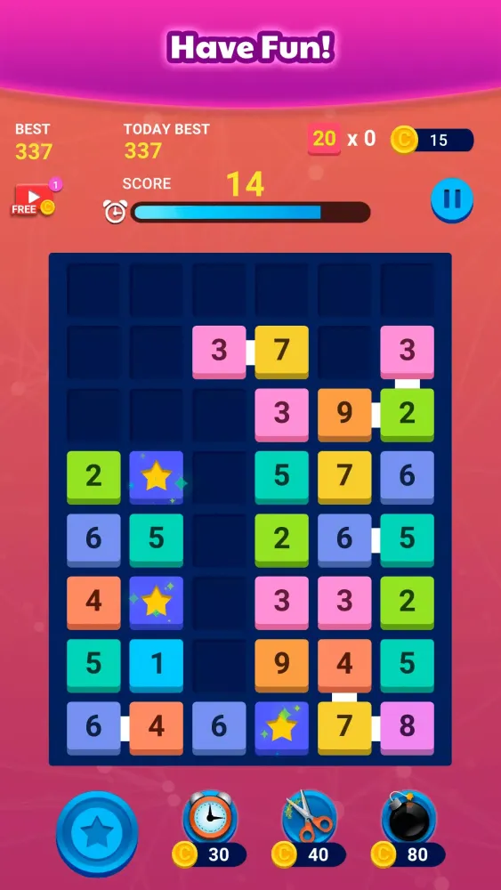 Merge Block: Number Merge Game应用截图