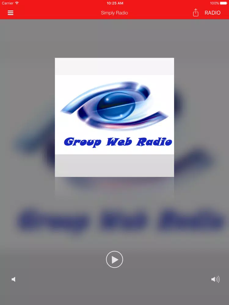 Group Web Radio iPad  Ekran Görüntüleri