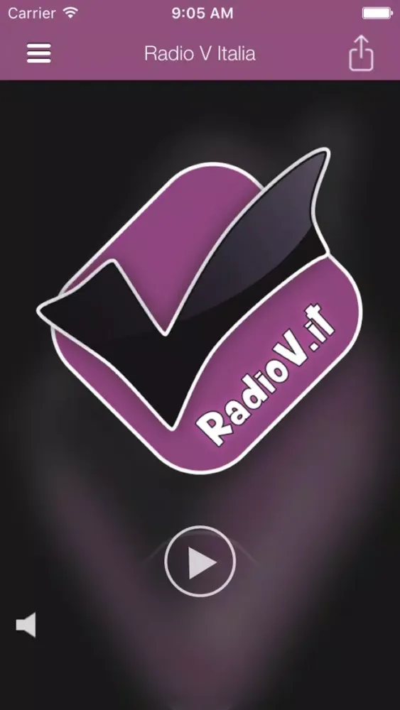 Radio V Italia App स्क्रीनशॉट