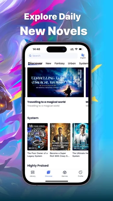 تصاویر MegaNovel - fiction & webtoon