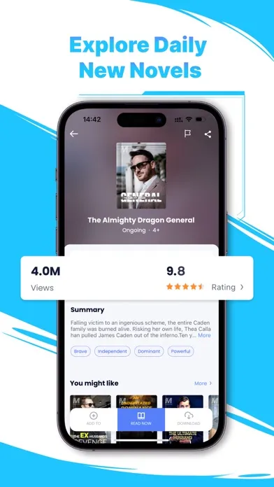 تصاویر MegaNovel - fiction & webtoon