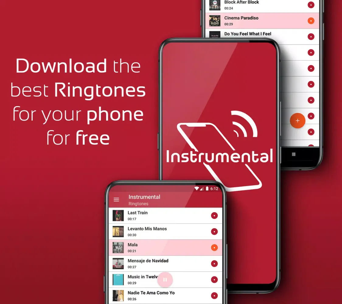Tangkapan layar Instrumental Ringtones