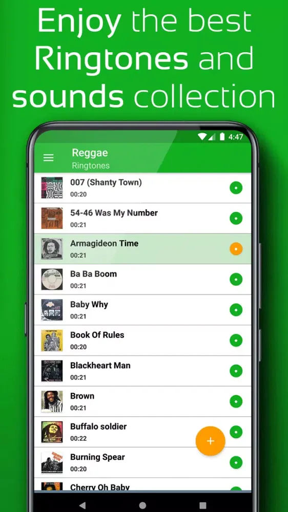 Reggae Ringtones Songs Screenshots