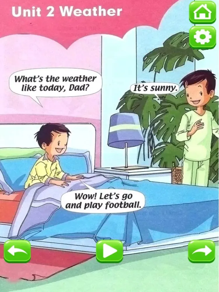 Screenshot di 小学英语点读机-小学英语二年级下册-人教版一年级起点 iPad 