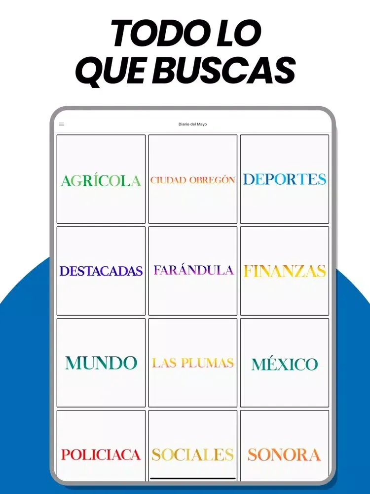 Diario del Mayo iPad  سکرین شاٹس