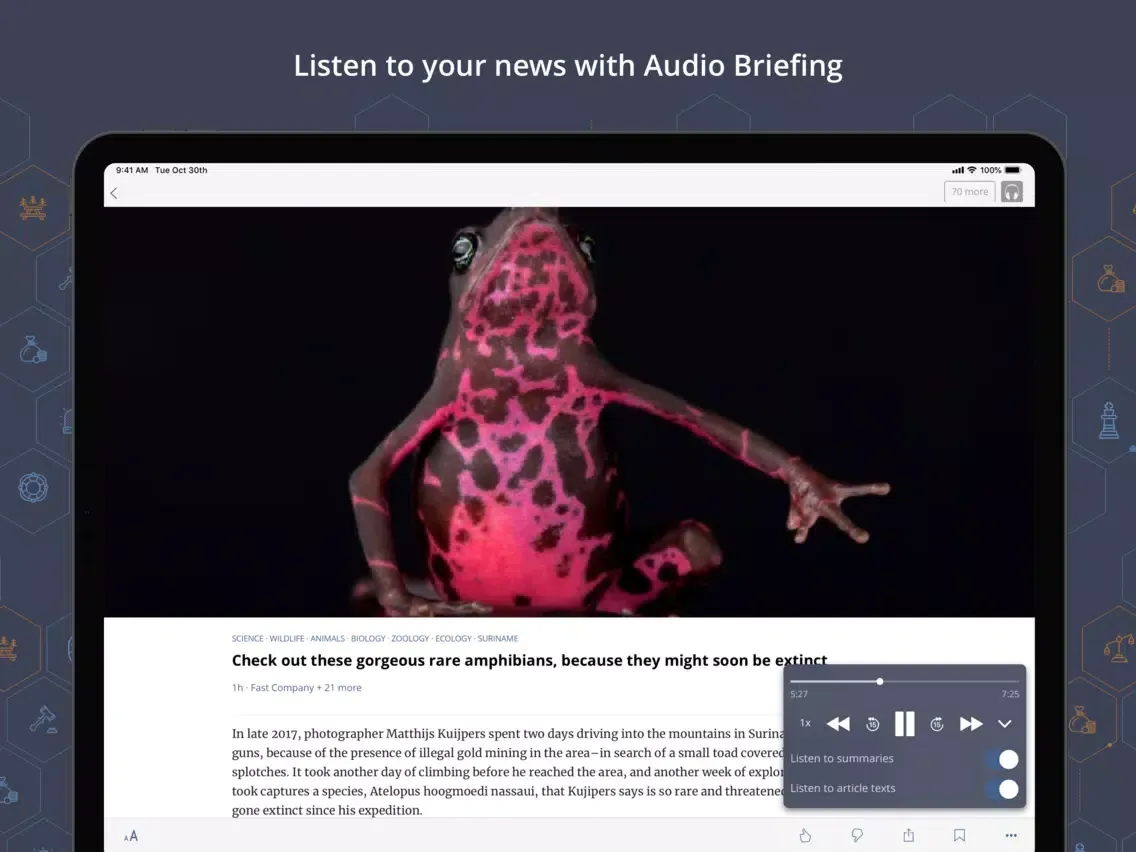 Capturas de pantalla de News360: Personalized News iPad 