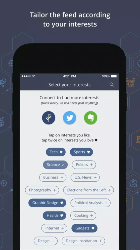 Capturas de pantalla de News360: Personalized News