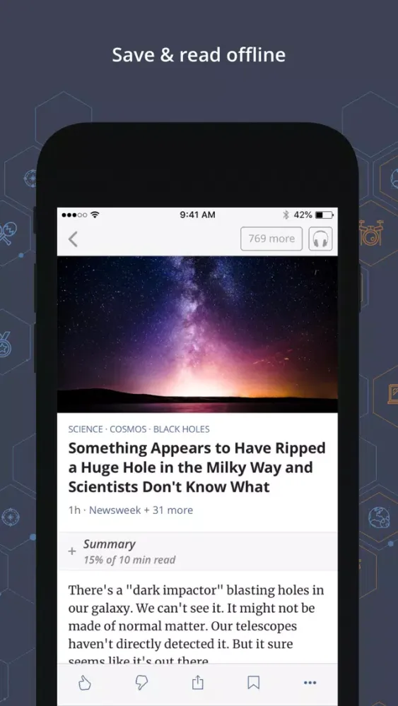 Capturas de pantalla de News360: Personalized News