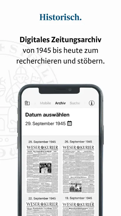 Скриншоты WESER-KURIER E-Paper