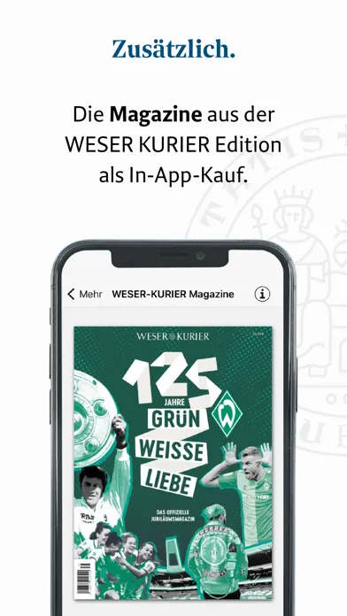 Скриншоты WESER-KURIER E-Paper