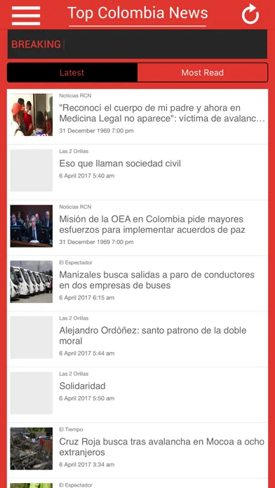 Top Colombia News应用截图