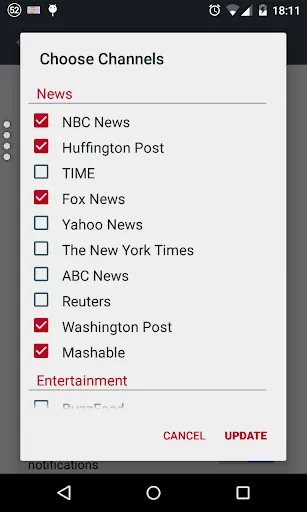 N-Feeds - Real Time Stories Screenshots